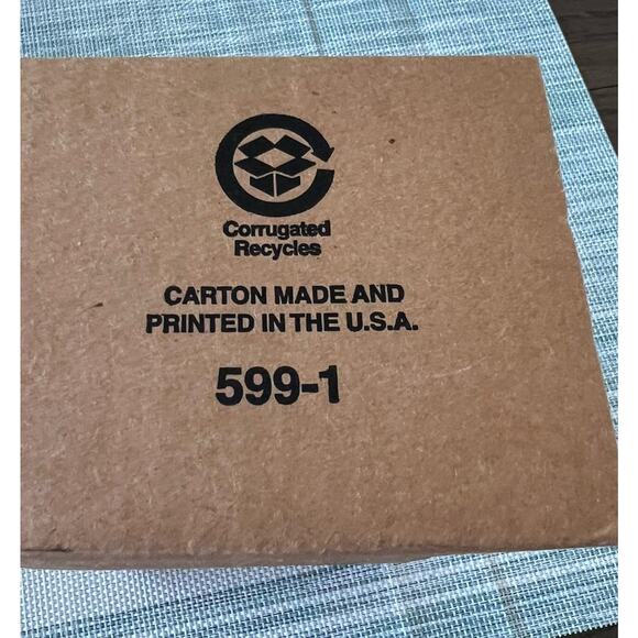 Vintage Libbey Spanish Green Glass Orchard #197 Goblet NEW Deadstock 16oz - Picture 6 of 6